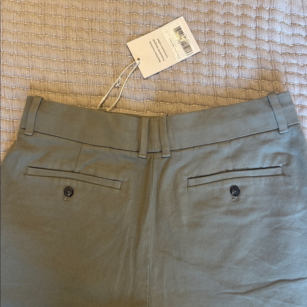 Everlane Olive Wide Leg Pants - Picture 8 of 8